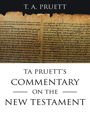 cover image of Ta Pruett's Commentary on the New Testament